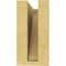 Ekena Millwork 3"W x 6"D x 6"H Classic Concord Rough Cedar Woodgrain TimberThane Corbel, Primed Tan CORUR03X06X06CONRCPR - alternate 6